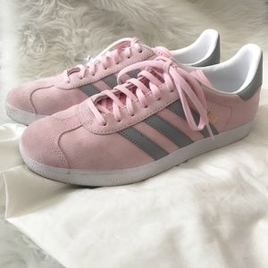 adidas Pink and Gray Women's Sneakers